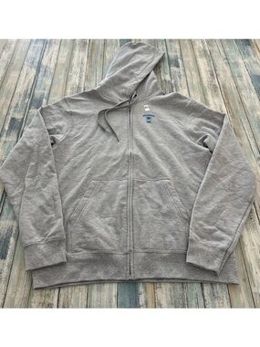 Port & Co New York Islanders Hoodie Men’s MEDIUM Full Zip Sweatshirt Hooded NEW